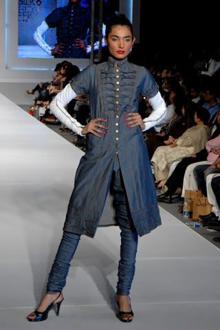 Pakistani Designer Adnan Pardesy at PFDC Sunsilk Fashion Week 2011 Lahore