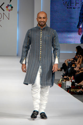 Famous Designer Adnan Pardesy at PFDC Sunsilk Fashion Week 2011 Lahore