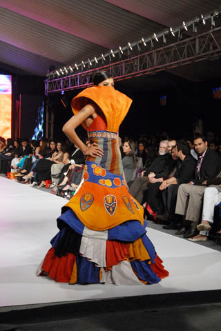 Rabia Butt showcased Asian Institute of Fashion Design