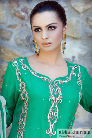 Aisha Khurram Latest Fashion Collection 2011
