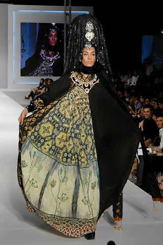 Pakistani Fashion Designer Ali Xeeshan at PFDC Sunsilk Fashion Week