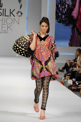 Latest Collection by Ali Xeeshan at PFDC Sunsilk Fashion Week Lahore