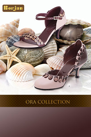 Stylish sandals by Borjan