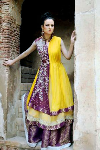 Latest Bridal Collection 2011 by Amna Ajmal