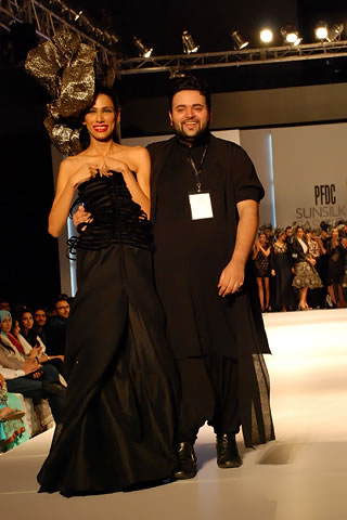 Fahad Hussayn Latest 2011 Collection at PFDC Sunsilk Fashion Week 2011