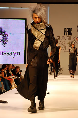 Pakistani Designer Fahad Hussayn at PFDC Sunsilk Fashion Week 2011 Lahore
