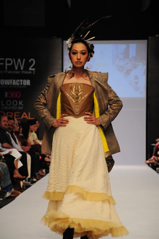 Fatima Hussayn at Fashion Pakistan Week 2010