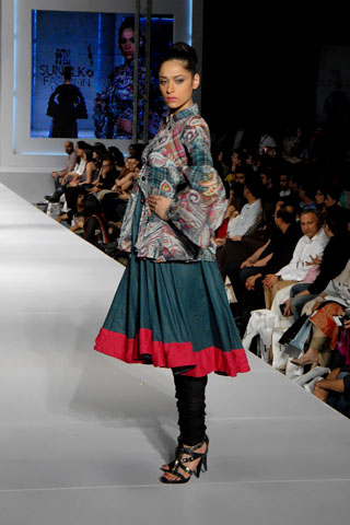Fashion Designer Teejays at PFDC Sunsilk Fashion Week Lahore