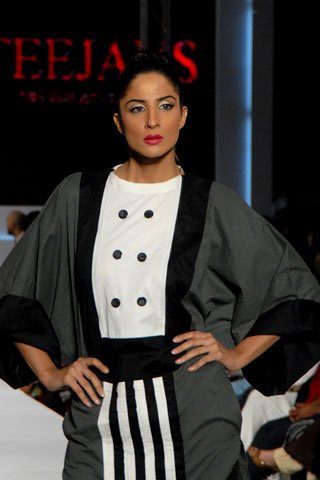 Fashion Designer Teejays at PFDC Sunsilk Fashion Week Lahore