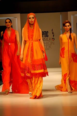 Sara Shahid Latest 2011 Collection at PFDC Sunsilk Fashion Week 2011