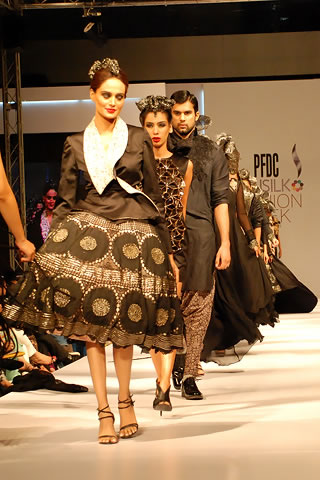 Fahad Hussayn Latest Collection at PFDC Sunsilk Fashion Week 2011 Lahore