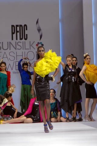 Famous Designer Mohsin Ali at PFDC Sunsilk Fashion Week 2011 Lahore