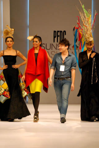 Mohsin Ali Collection at PFDC Sunsilk Fashion Week Lahore
