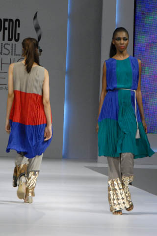 Pakistani Fashion Designer Muse at PFDC Sunsilk Fashion Week