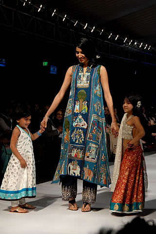 Nida Azwer's Collection at PFDC Sunsilk Fashion Week 2010