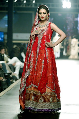 Nilofer Shahid Collection at Bridal Couture Week 2010