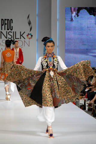 Fnk Asia Latest Designs at PFDC Sunsilk Fashion Week 2011 Lahore