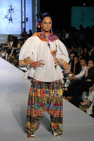 Fashion Designer Fnk Asia at PFDC Sunsilk Fashion Week Lahore