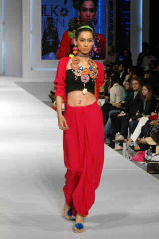 Pakistani Designer Fnk Asia at PFDC Sunsilk Fashion Week 2011 Lahore