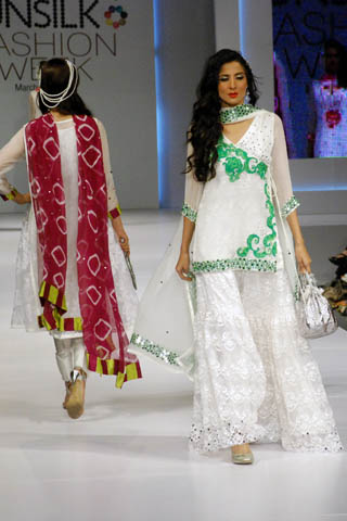 Fashion Designer Sarah Salman at PFDC Sunsilk Fashion Week Lahore