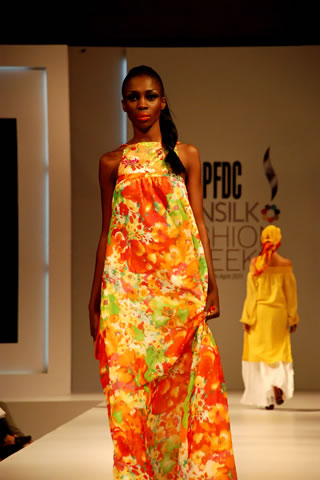 Pakistani Designer Sara Shahid at PFDC Sunsilk Fashion Week 2011 Lahore