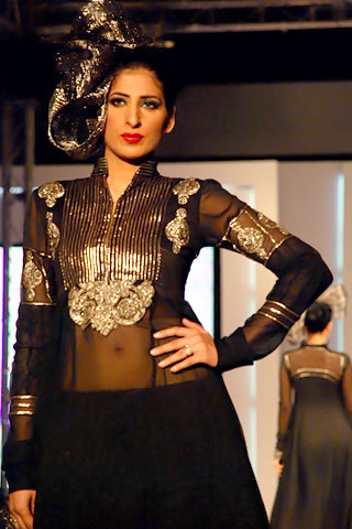 Pakistani Fashion Designer Fahad Hussayn at PFDC Sunsilk Fashion Week