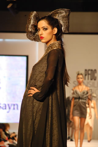 Fahad Hussayn Latest 2011 Collection at PFDC Sunsilk Fashion Week 2011