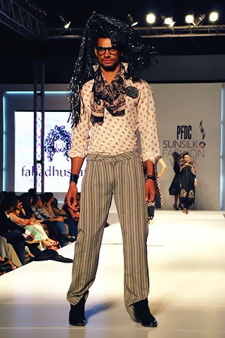 Fahad Hussayn Collection at PFDC Sunsilk Fashion Week 2011 Lahore