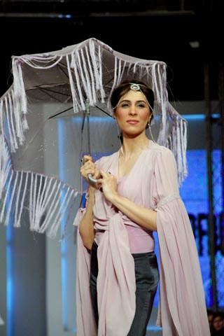 Sabina Pasha at PFDC Sunsilk Fashion Week 2011 Lahore