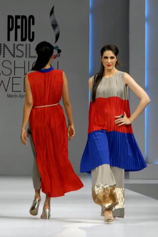 Sabina Pasha at PFDC Sunsilk Fashion Week Lahore