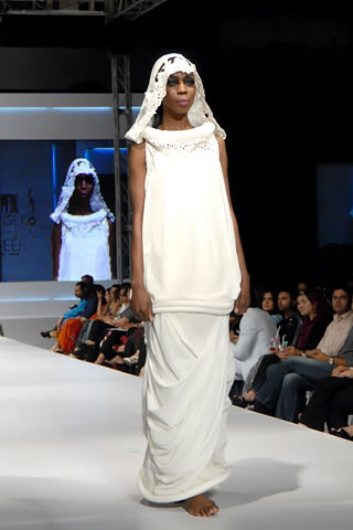 Pakistani Fashion Designer Sahar Atif at PFDC Sunsilk Fashion Week