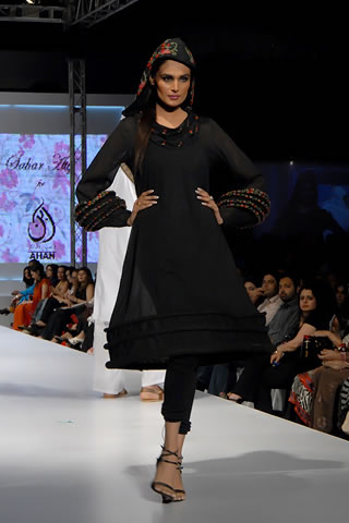 Sahar Atif Latest Collection at PFDC Fashion Week 2011 Lahore