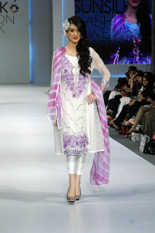 Pakistani Fashion Designer Sarah Salman at PFDC Sunsilk Fashion Week