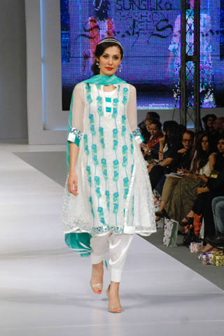 Sarah Salmanâ€™s Collection at PFDC Sunsilk Fashion Week 2011 Lahore