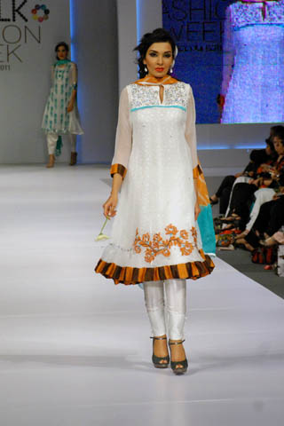 Latest 2011 Collection by Sarah Salmanâ€™s at PFDC Lahore