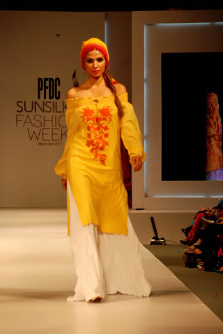 Sublime's Latest Collection at PFDC Sunsilk Fashion Week 2011 Lahore