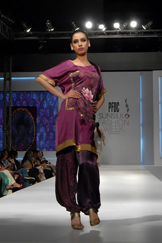 Fashion Designer Yahsir Waheed at PFDC Sunsilk Fashion Week Lahore