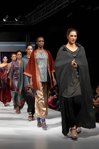 Pakistani Fashion Designer Yahsir Waheed at PFDC Sunsilk Fashion Week