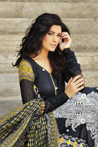 Brocade Summer Lawn Collection 2012 by Lala Textiles, Summer Collection 2012