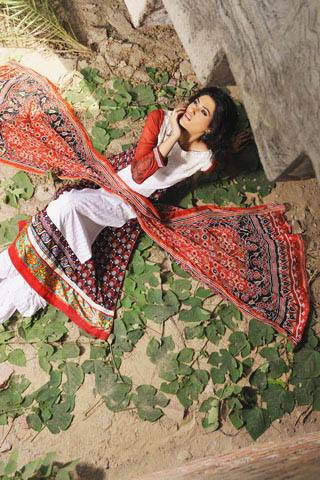 Brocade Summer Lawn Collection 2012 by Lala Textiles