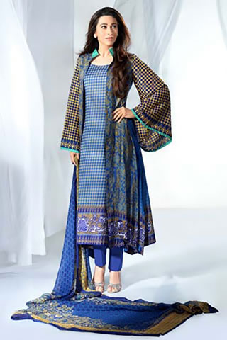 Crescent Lawn Collection 2012 by Faraz Manan