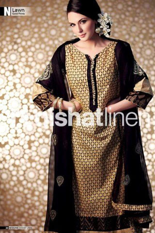 Festive Eid Lawn Collection 2012 By Nishat Linen