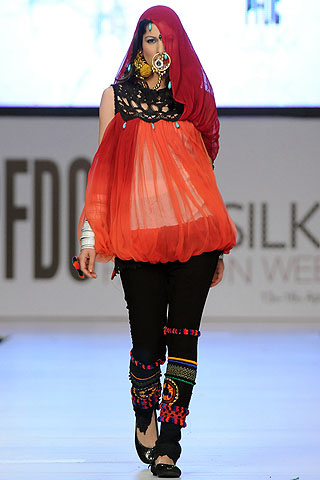 Cybil at PFDC Sunsilk Fashion Week 2012 Day 3