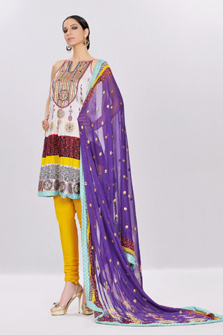 Karma 'The Gypsy Lawn Collection' By Al Zohaib Textile
