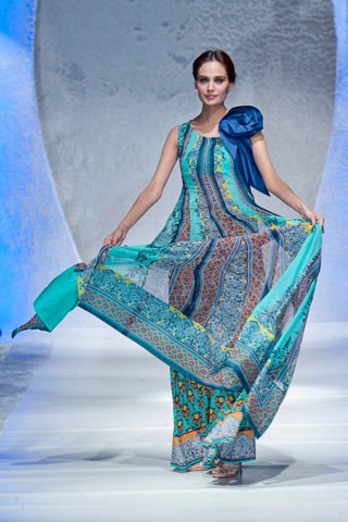 Lala Textiles Summer Collection at Pakistan Fashion Week London 2012 Day 2