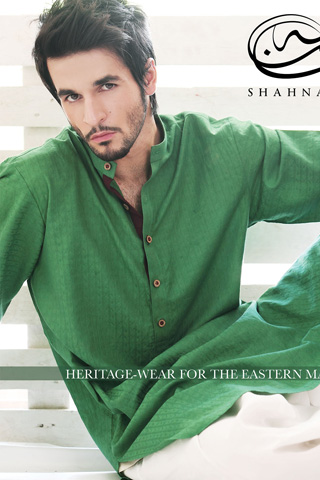 Latest Eid Collection 2012 for Men by Shahnameh