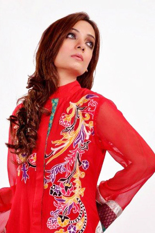 Latest Summer Collection 2012 by Zahra Ahmad, Summer Collection 2012