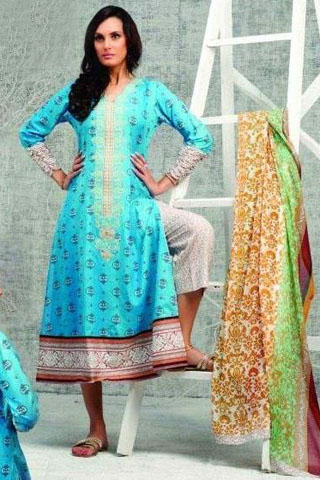 Nadia Hussain Signature Lawn Collection 2012
