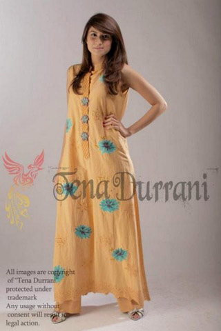 Party Wear Summer Collection 2012 By Tena Durrani, Party Wear Collection 2012