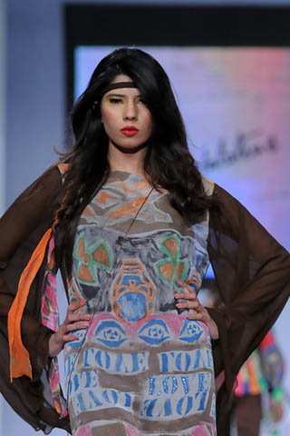 Sadaf Malaterre & Anjum Alix Noon at PFDC Sunsilk Fashion Week 2012